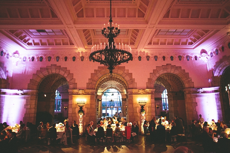 Reception hall at Flagler Museum